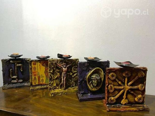 Candelabros artesanales