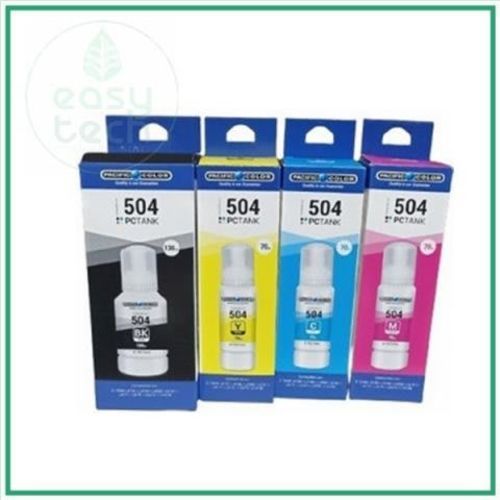 Tintas para impresoras EPSON 4 unidades