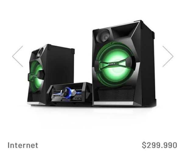 Minicomponente Sony Shake