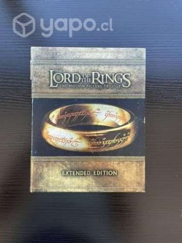 El señor de los anillos versión extendida blue ray