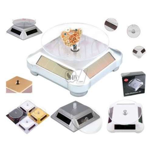 Soporte Reloj Joyas Giratorio Solar Exhibidor Ai66