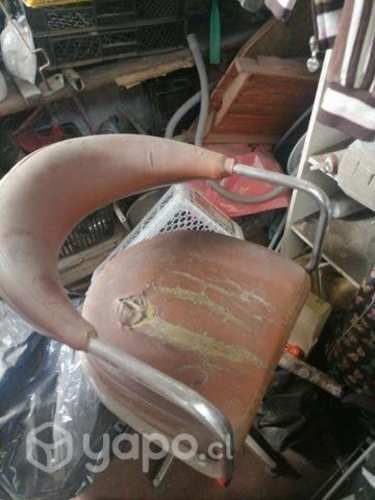 Lavapelo portatil y sillon rotatorio de peluqueria