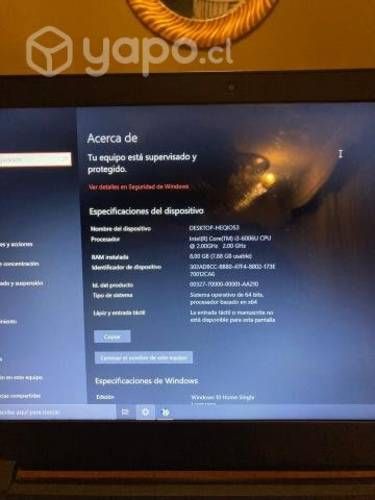 Notebook Lenovo Ideapad