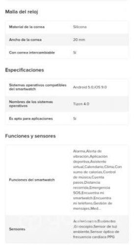 Samsung galaxy WATCH