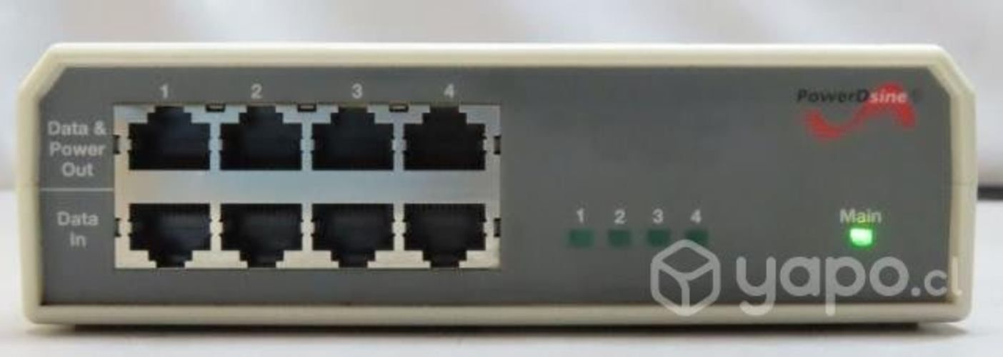 Power Injector 4Port Giga