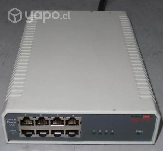 Power Injector 4Port Giga