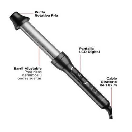 Ondulador rizador de pelo, expandible, revlon