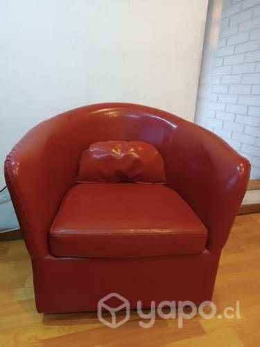 Sillón rojo