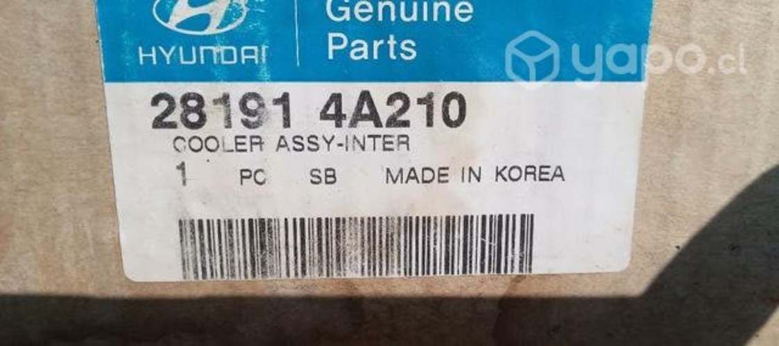 Intercooler hyundai H-1