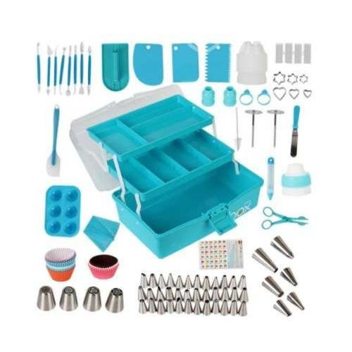 Kit Maleta Decoración Repostería 236 pcs Herramien
