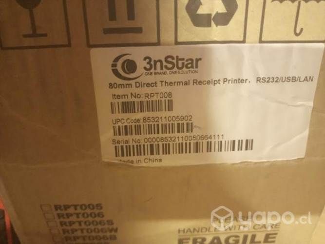Impresora térmica 3nstar 80mm