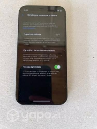 IPhone 12 mini nunca reparado color negro 64 gb