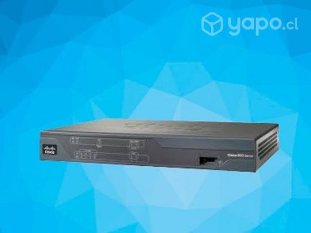 Router Cisco 800 Series, 4 Puertos Reacondicionado