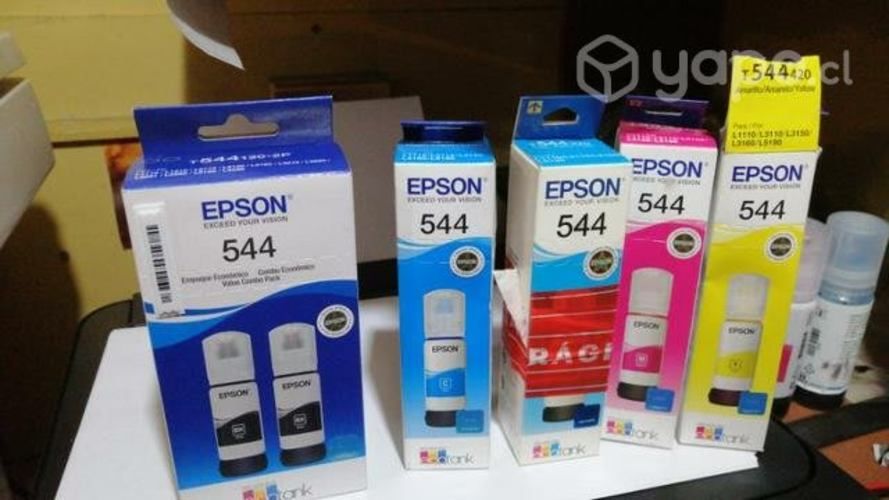 Tintas epson t544 selladas