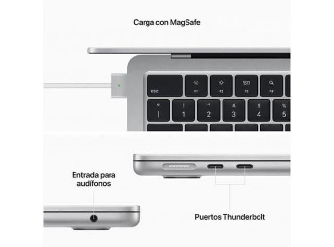 MacBook Air 13.6 M2 8GB RAM 256GB Nuevo Sellado