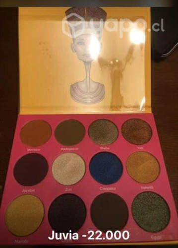 Paleta de sombras Juvis