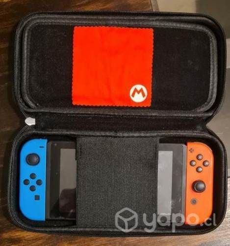 Nintendo Switch + Mario Kart + 4 joycon