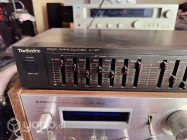 Ecualizador Technics SH-8017 impecable