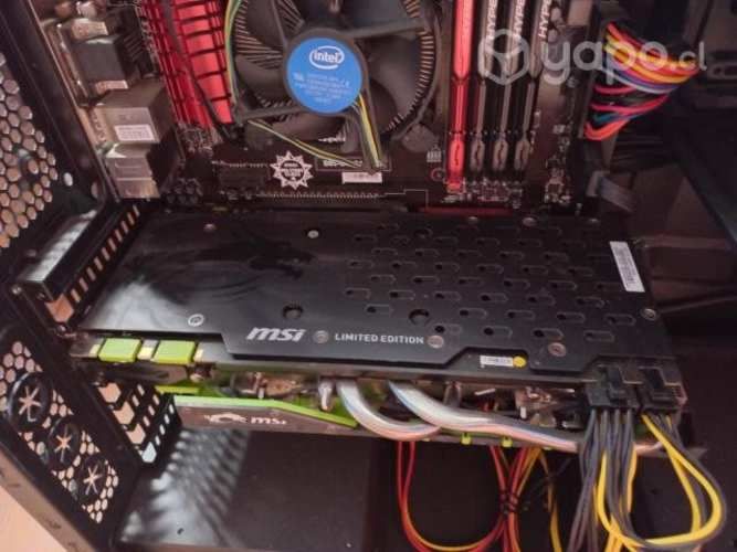 Pc gamer I5 de 4° generacion y gabinete deepcool