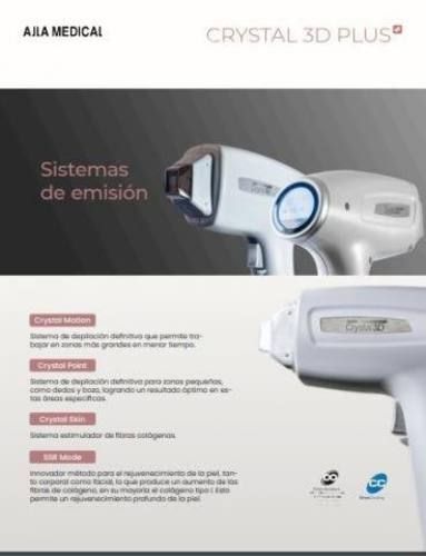 Máquina Depilación Láser / Láser Crystal 3d Plus