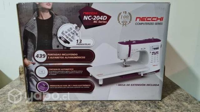 Máquina de coser NECCHI NC204D (Nuevo)