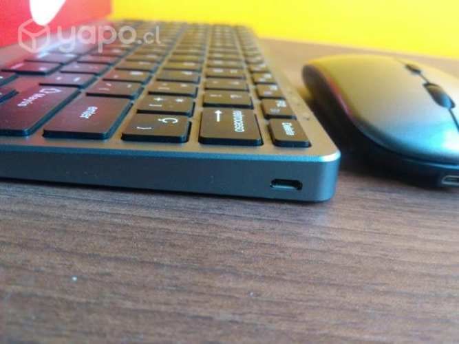 Teclado y mouse inalámbrico