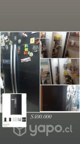 Nevera y TV LG . Calentador eléctrico. comedor