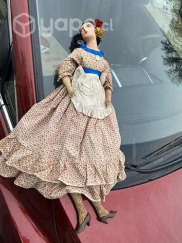 Antigua muñeca Lenci de paño Italiana impecable