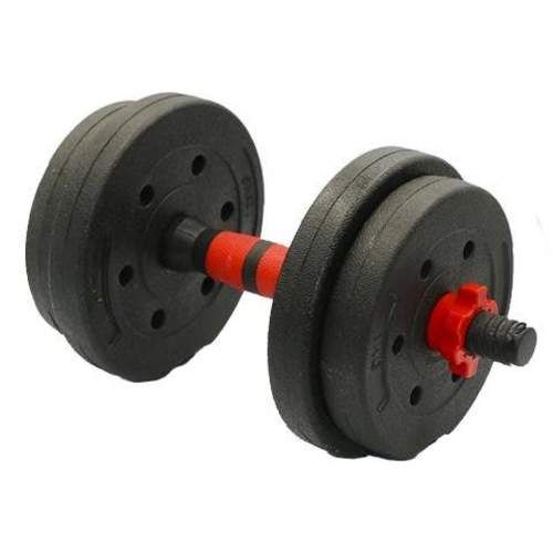 Set Mancuernas Barra Armable Ajustable Profesional