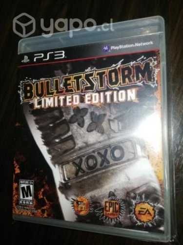 Bulletstorm. limited edit. ps3. hablado en español