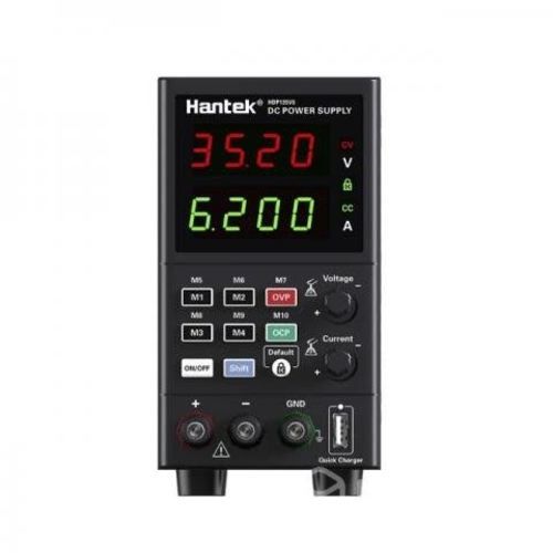 Fuente de poder regulable hantek 0 a 32V y 0 a 6A