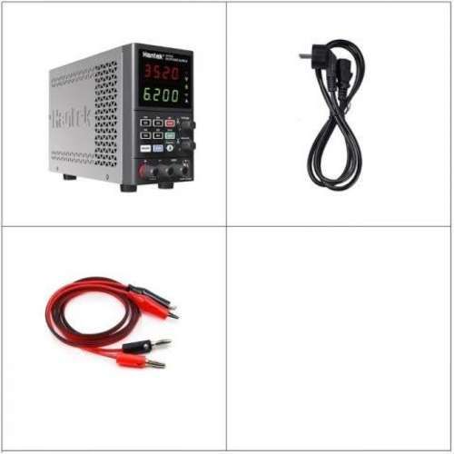 Fuente de poder regulable hantek 0 a 32V y 0 a 6A