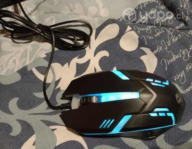 Mouse Gamer Negro Retroiluminado