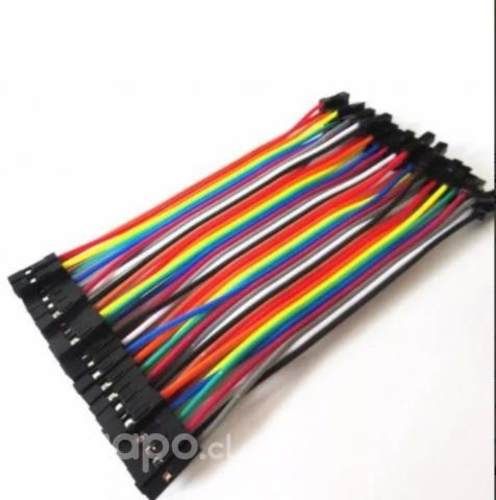 10 X Cable Para Desarrollos Hembra-hembra Protoboa
