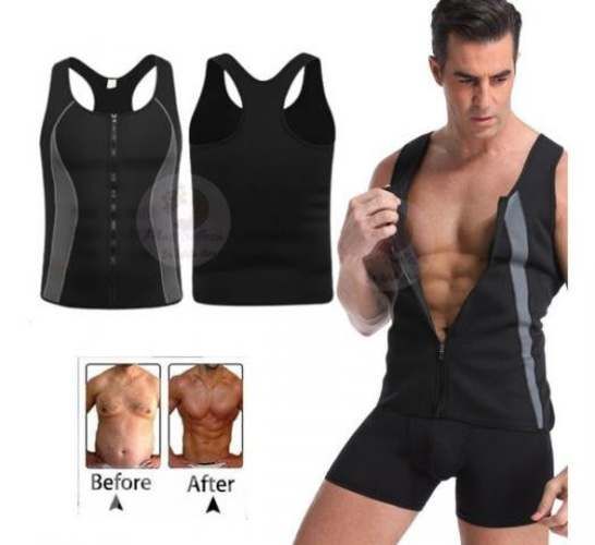 Faja Polera Reductora Hombre Camiseta Sauna