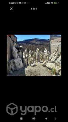 Lote de figuras de yeso