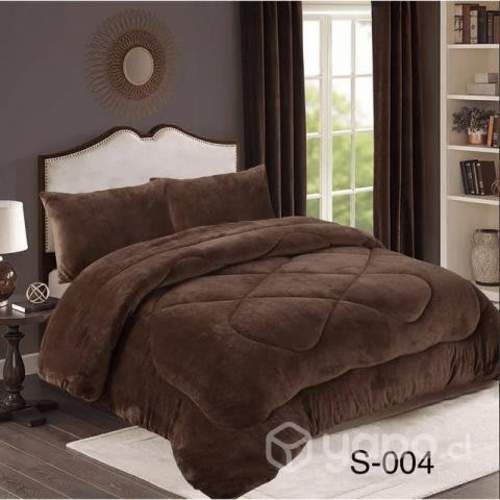 Cobertor Cama 2 Plaza Chiporro Invierno Frazada