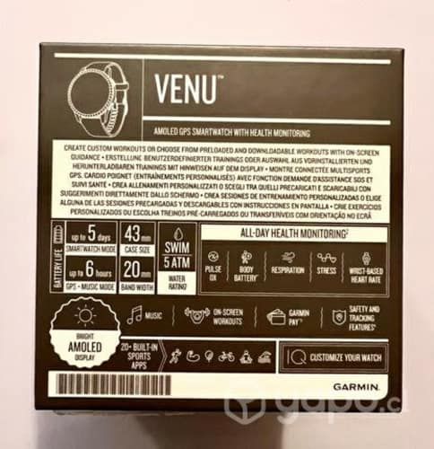 Reloj GARMIN VENU