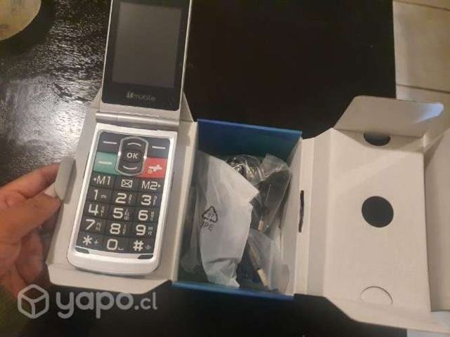 Celular básico adulto mayor botón sos