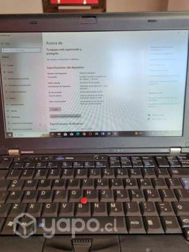 Notebook Lenovo ThinkPad X220 i7 Win 10 PRO