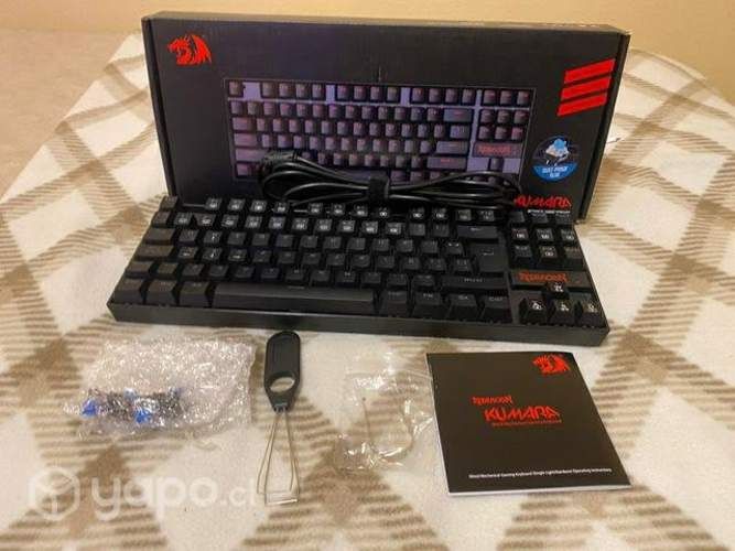Teclado gamer redragon kumara k552-sp red