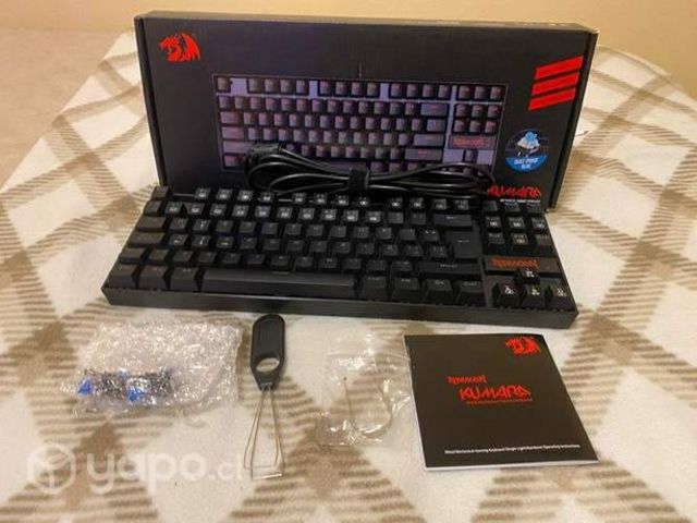 Teclado gamer redragon kumara k552-sp red
