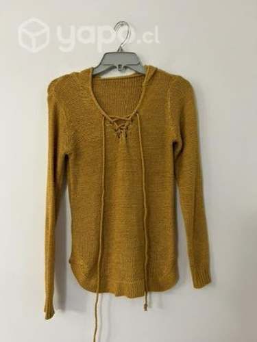 Chaleco Sin Bolsillo Sin Marca Talla Xs Mostaza