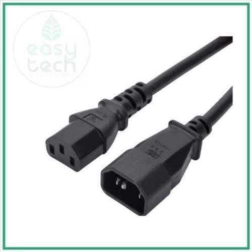Extensión de poder PC C13 A C14, 1.8metros