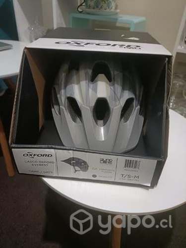 Casco Bicicleta Oxford Trail Everest S-M Camo/Grey