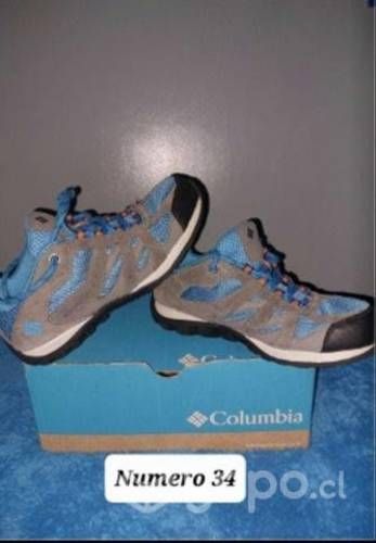 Zapatilla Columbia numero 34