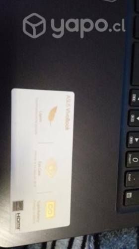 Notebook Asus permuto por play o celular
