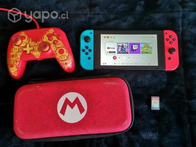 Nintendo switch + accesorios