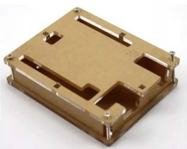 Caja Acrílica Transparente Armable Arduino Uno