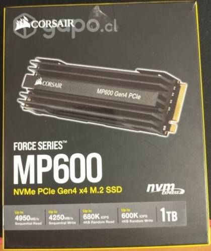 Disco duro ssd 1 TB Corsair nuevo